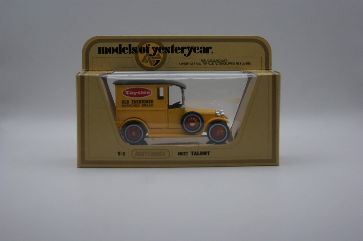 Matchbox Models of Yesteryear Y-5 1927 Talbot Van Taystee Bread OVP
