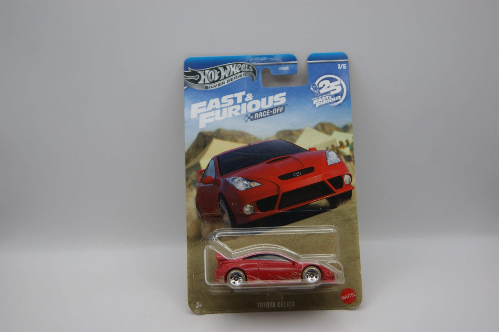 Hot Wheels Silver Series Fast & Furious Race-Off Toyota Celica 1/5 JKX15 HNR88 O