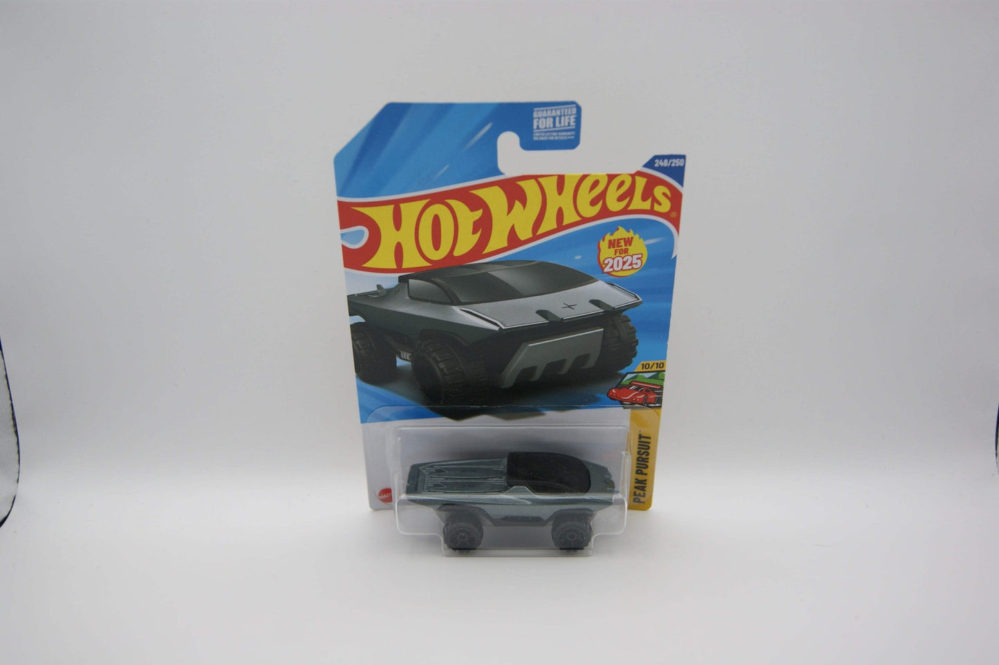 Hot Wheels Polestar TRX 2025 Peak Pursuit 10/10 #248/250 Silber US Long Card OVP
