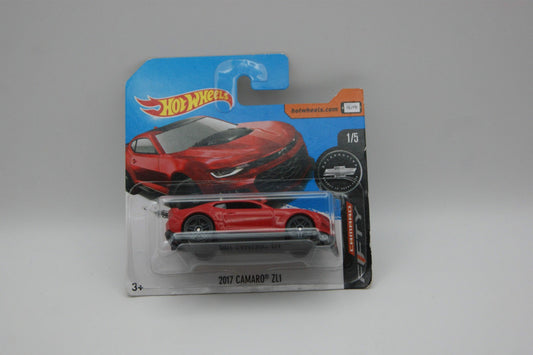 Hot Wheels 2017 Camaro ZL1 Camaro Fifty 1/5 220/365 Rot Short Card OVP