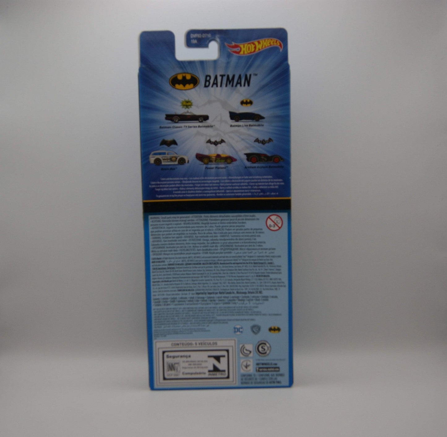 Hot Wheels Batman 5er Pack DVF92 Batmobile Joker Arkham OVP 2017