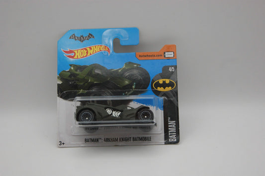 Hot Wheels Batman Arkham Knight Batmobile 2015 Batman 4/5 88/365 Short Card OVP
