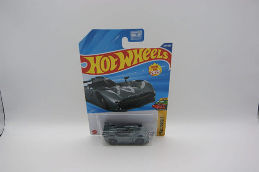 Hot Wheels McMurtry Spéirling 2025 Peak Pursuit 7/10 #237/250 Grau US Long Card
