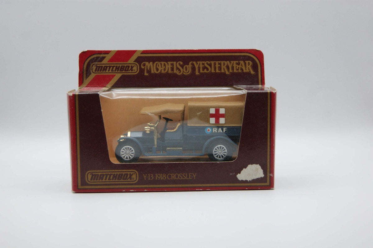 Matchbox Models of Yesteryear Y-13 1918 Crossley RAF Ambulance OVP