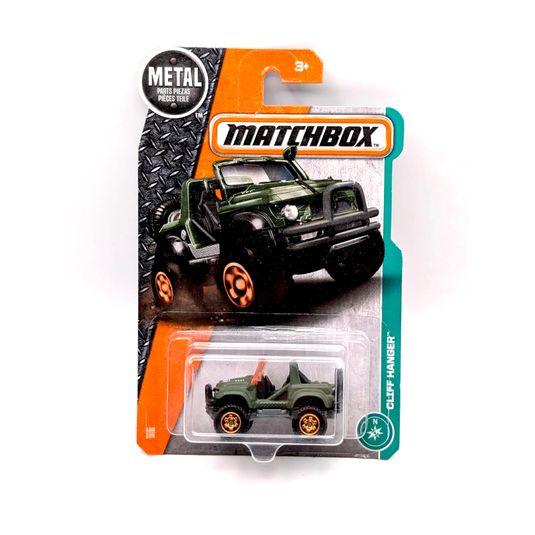 Matchbox Cliff Hanger MBX Explorers 108/125 Grün 2017 Neu OVP
