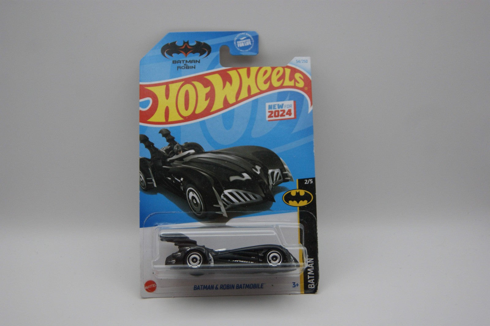 Hot Wheels Batman & Robin Batmobile 2024 Batman 2/5 54/250 HRY54 Neu OVP