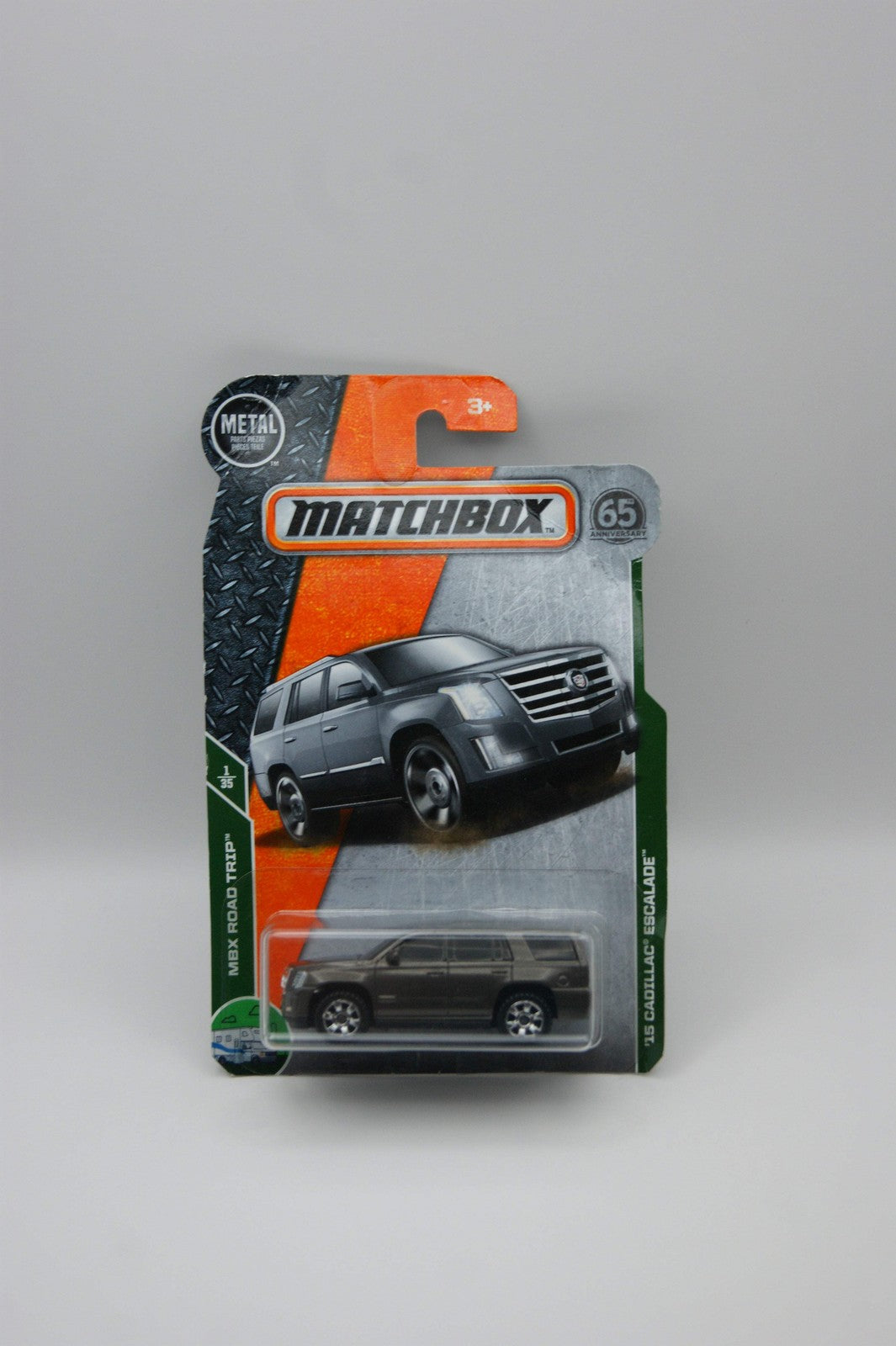 Matchbox ’15 Cadillac Escalade MBX Road Trip 1/35 US Modell Long Card OVP