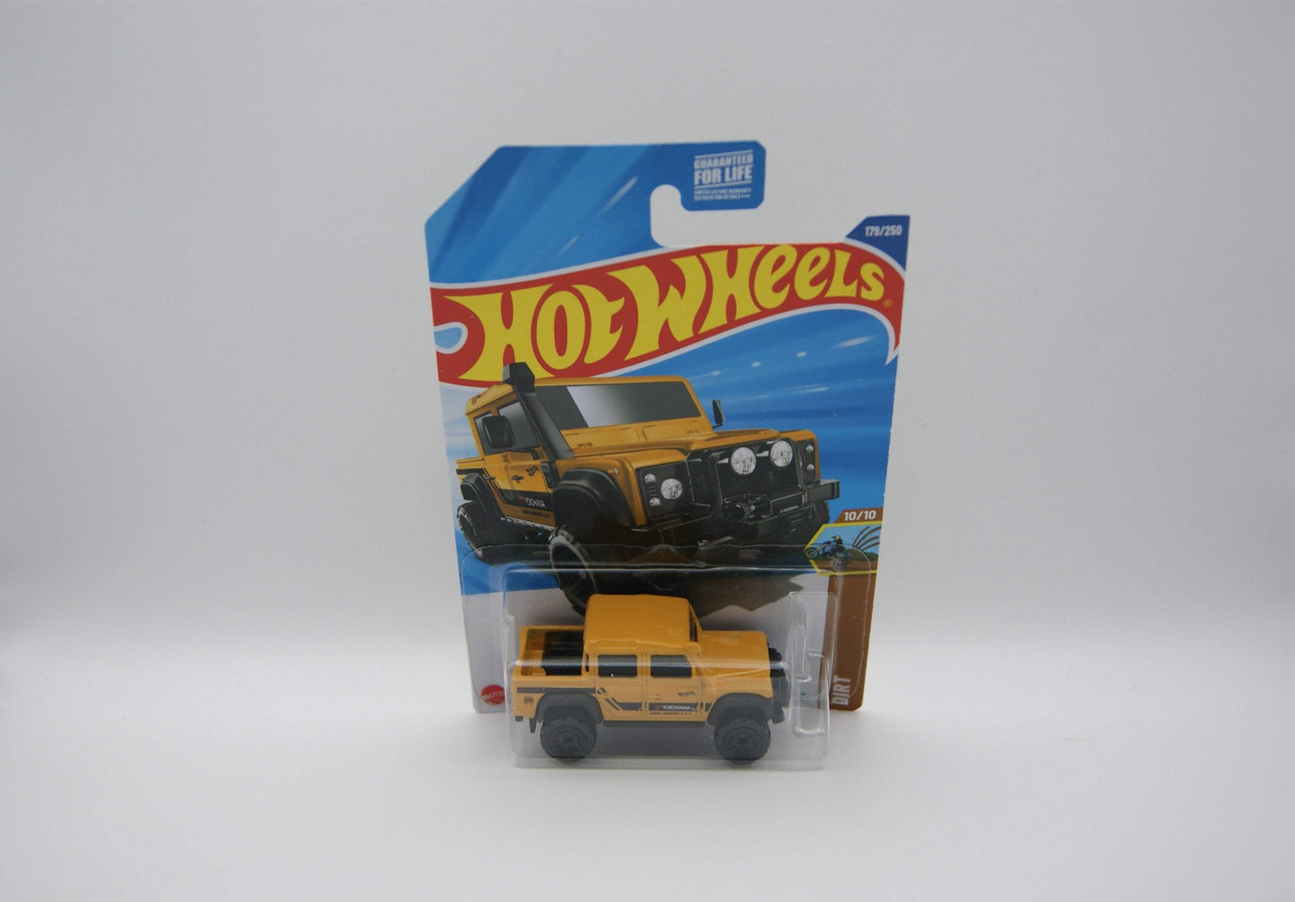 Hot Wheels ’15 Land Rover Defender Double Cab Gelb HW Dirt 179/250 OVP