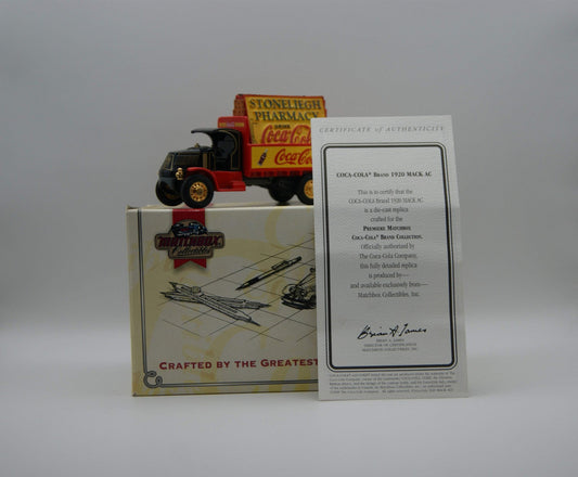 Matchbox Collectibles YPC03-M 1920 Mack AC Coca-Cola Stoneleigh OVP Zertifikat