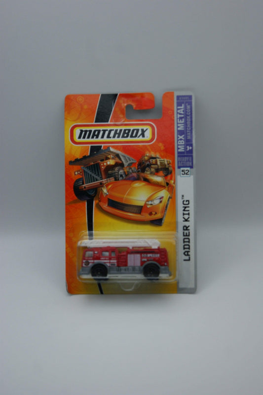 Matchbox Ladder King Feuerwehr Ready for Action #52 US Modell Long Card OVP