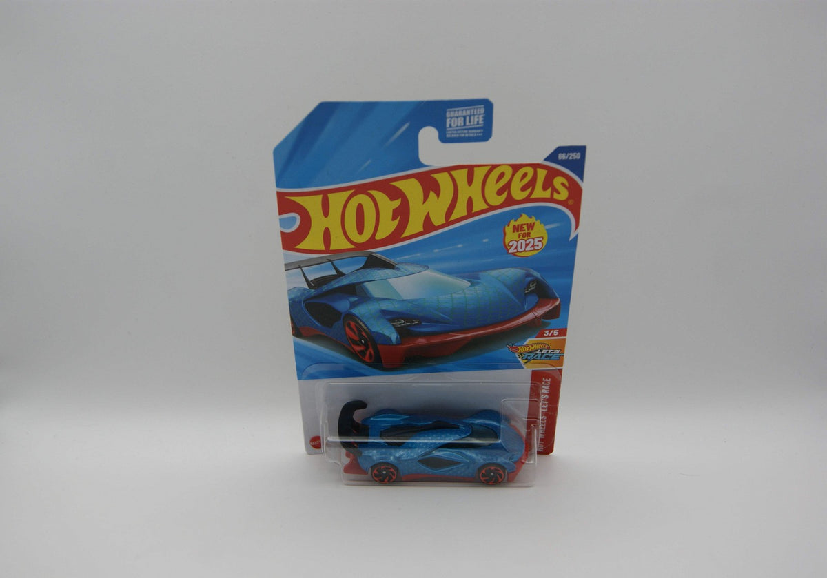Hot Wheels Street Shrieker Blau HW Let’s Race 3/5 66/250 Neu OVP
