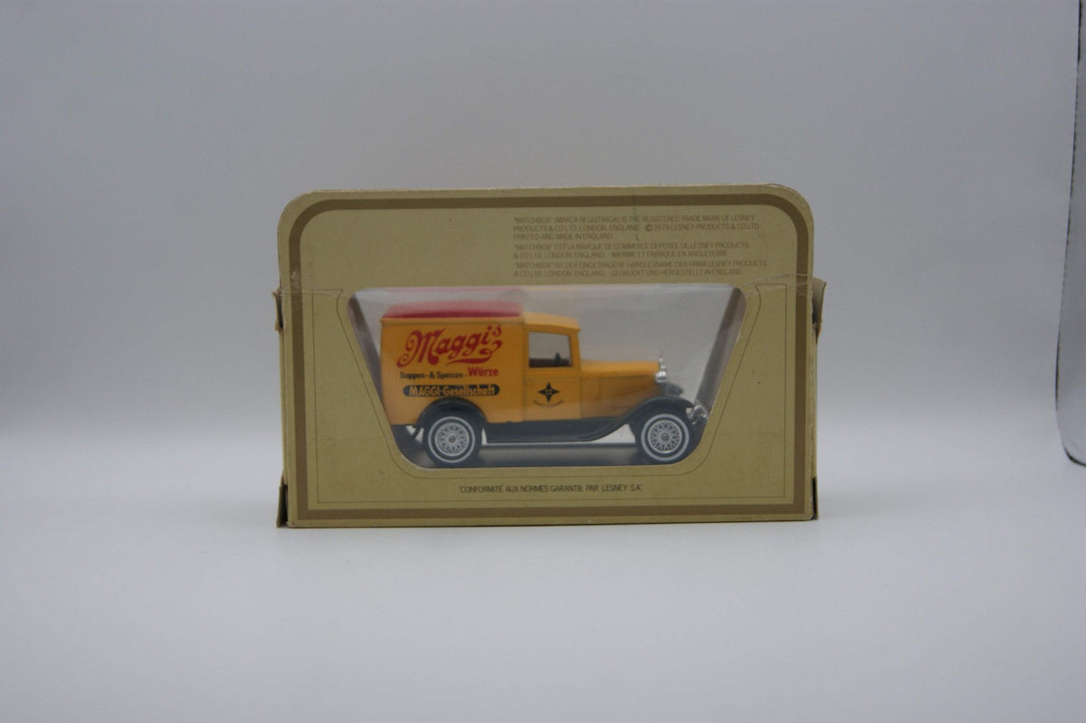Matchbox Models of Yesteryear Y-22 1930 Ford A Maggi Lieferwagen OVP