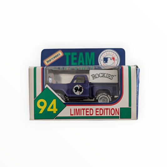 Matchbox Team Collectibles 1994 Colorado Rockies Limited Edition Pickup OVP