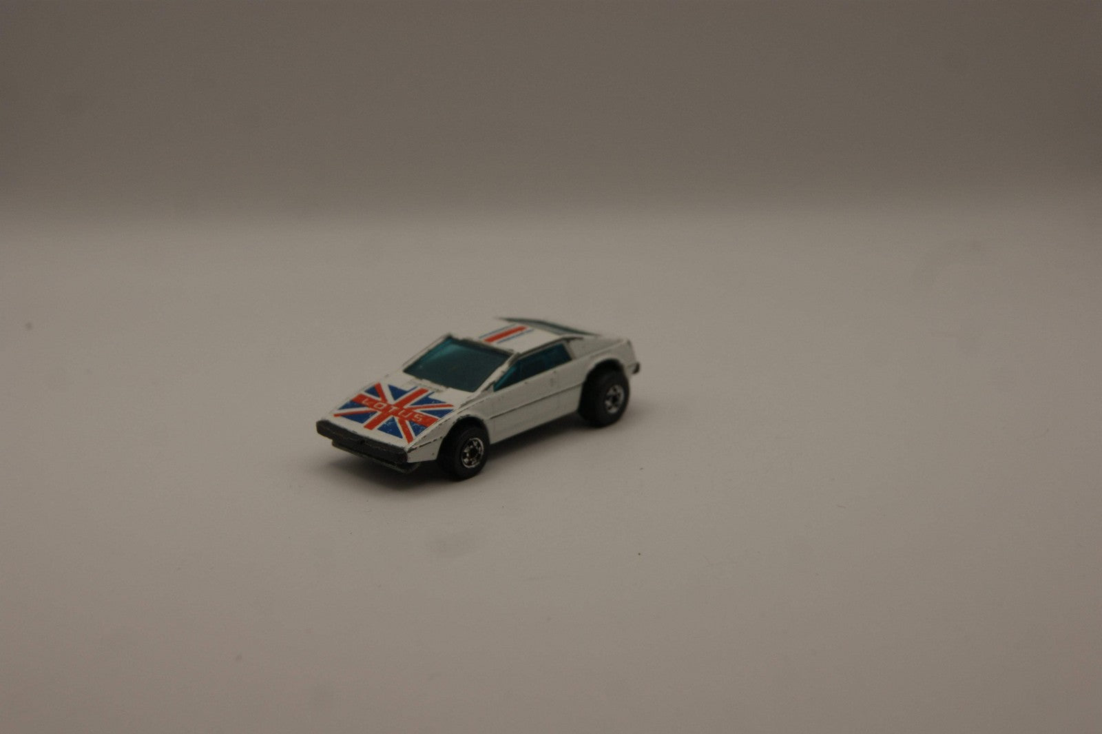 Hot Wheels Royal Flash Lotus Esprit weiß Union Jack Blackwall Hong Kong Vintage