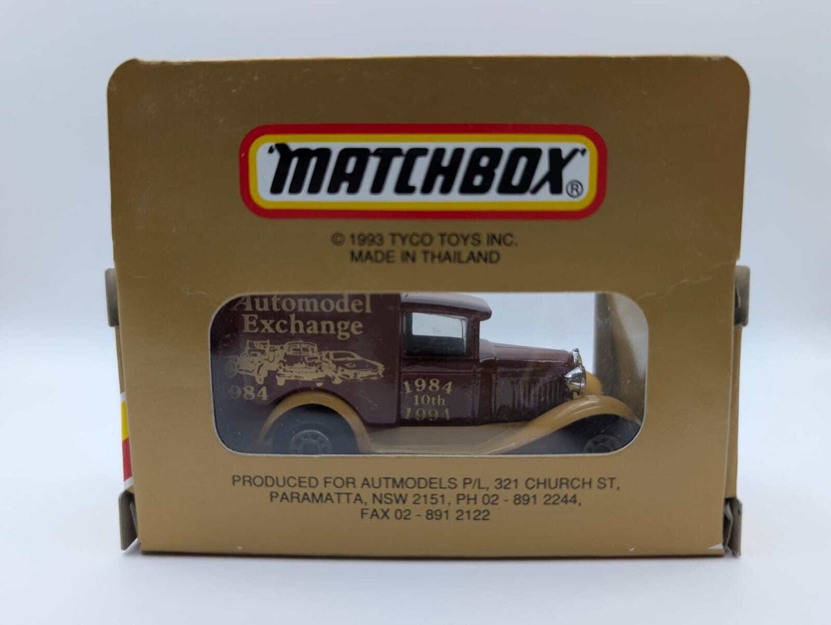 Matchbox MB38 Ford Model A Automodel Exchange 1984–1994 Limited Edition OVP