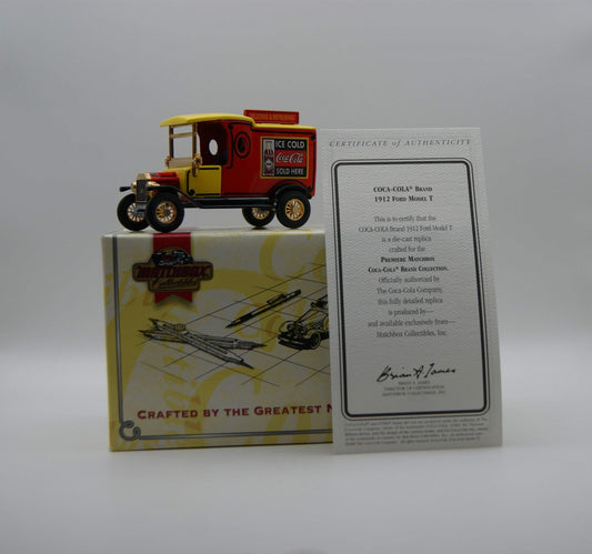 Matchbox Collectibles YPC04-M 1912 Ford Model T Coca-Cola OVP Zertifikat