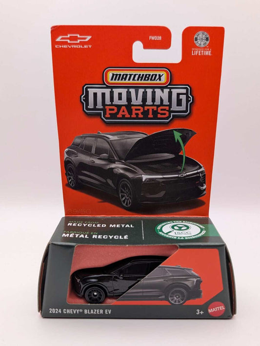 Matchbox Moving Parts 2024 Chevy Blazer EV Schwarz 39/50 2026 Neu OVP