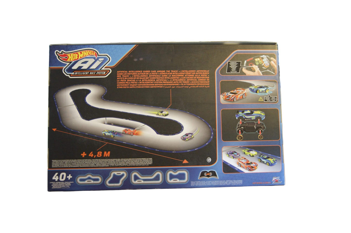 Hot Wheels A.i. Intelligent Race System FBL83 Rennbahn 2 Autos 2 Controller OVP