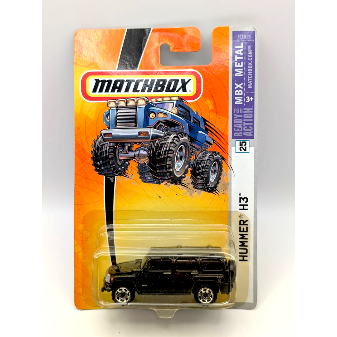 Matchbox Hummer H3 MBX Metal Nr. 25 Schwarz 2007 Neu OVP
