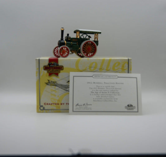 Matchbox Collectibles YAS08-M 1912 Burrell Traction Engine Hollie OVP Zertifikat
