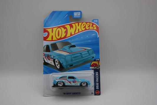 Hot Wheels ’76 Chevy Chevette 2026 HW Drag Racers 1/10 78/250 Blau VP Racing OVP