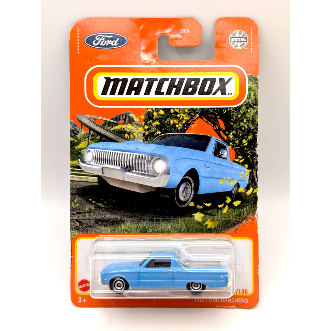 Matchbox ’61 Ford Falcon Ranchero MBX Highway Nr. 96 Hellblau 2021 Neu OVP