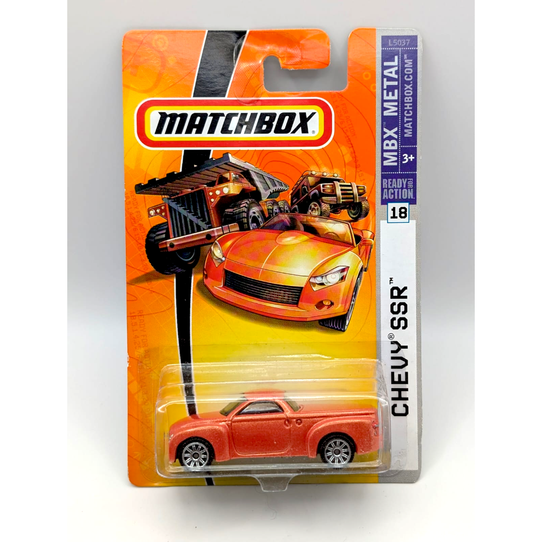 Matchbox Chevy SSR MBX Metal Nr. 18 Orange Metallic 2007 Neu OVP