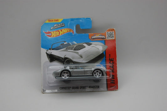 Hot Wheels Corvette Grand Sport Roadster Fast & Furious HW Race 179/250 Short Ca