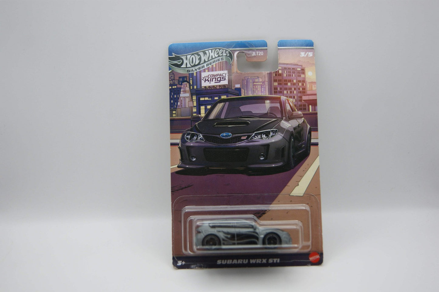 Hot Wheels Silver Series Compact Kings Subaru WRX STI 3/5 JKX59 JLT20 1:64 OVP