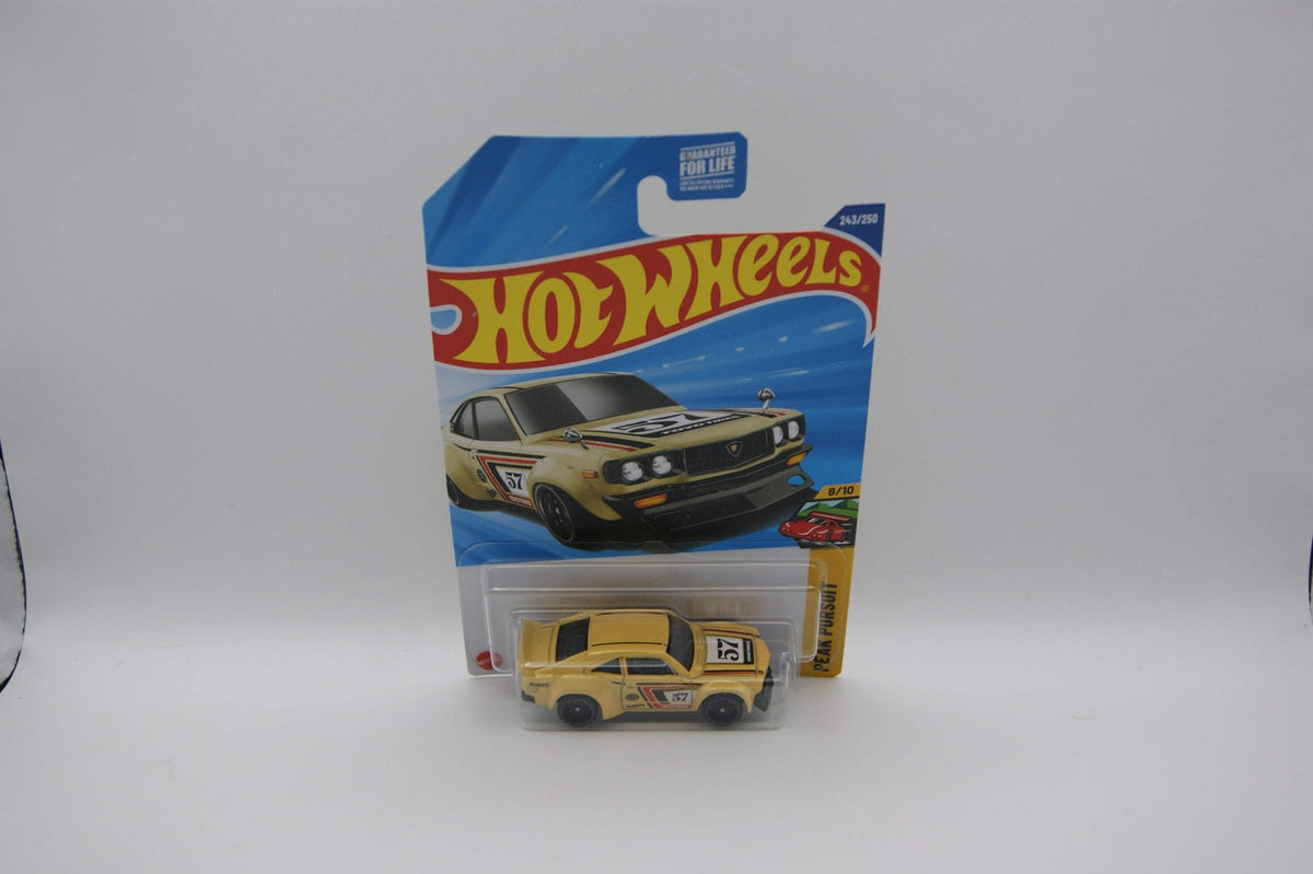 Hot Wheels Mazda RX-3 2025 Peak Pursuit 8/10 #243/250 Gold US Long Card OVP