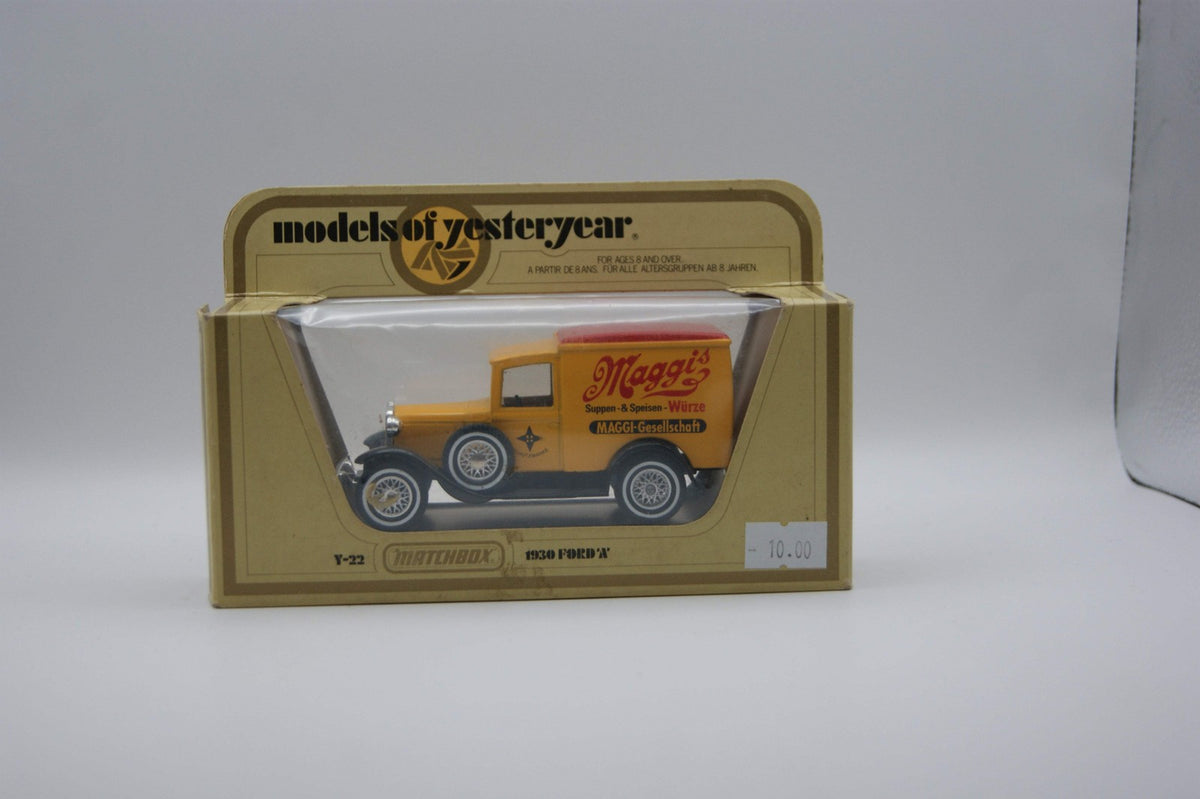 Matchbox Models of Yesteryear Y-22 1930 Ford A Maggi Lieferwagen OVP