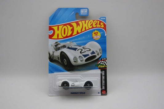 Hot Wheels Maserati Tipo 61 2026 – HW Starting Grid 9/10 – 123/250 – Neu OVP 1:6