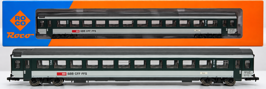 Roco 44227A SBB CFF FFS Eurofima Bpm 2. Klasse H0 1:100 Epoche IV OVP