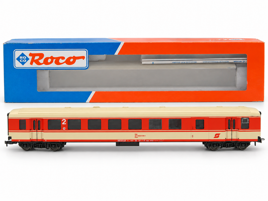 Roco 44486 ÖBB BDpo Schlierenwagen 2.Kl Gepäck Jaffa H0 Ep IV OVP
