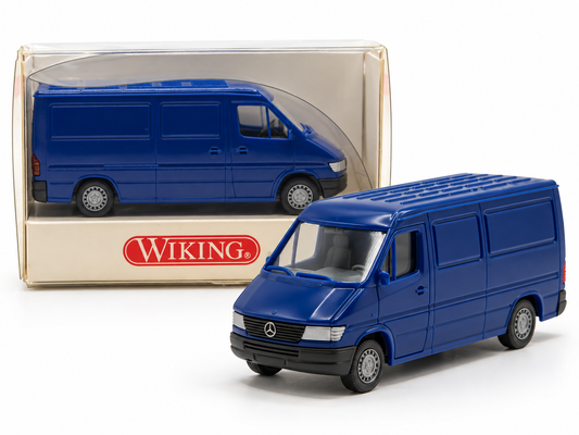 Wiking 283 01 20 Mercedes-Benz Sprinter Kastenwagen blau H0 1:87 OVP