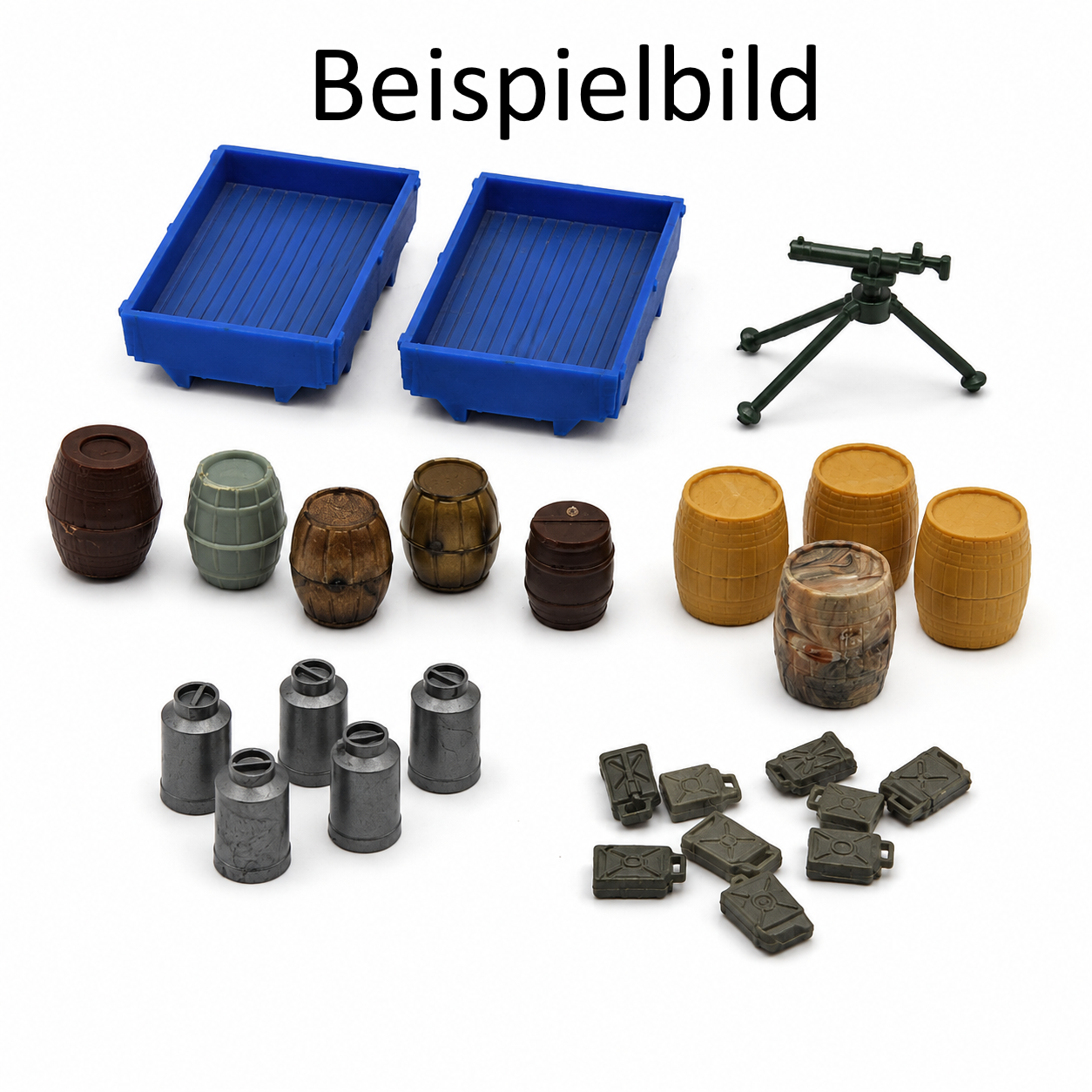 9tlg. Strohballen & Säcke H0 1:87 Modellbau Bauernhof Ladegut Diorama Zubehör