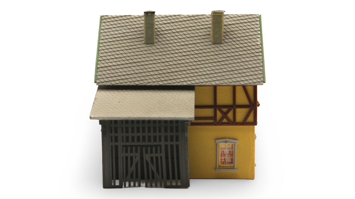OWO 5820/129/684 Fachwerkhaus mit Balkon TT 1:120 DDR mit OVP