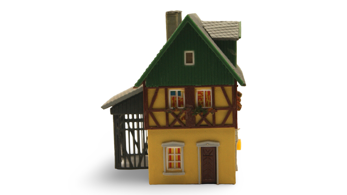 OWO 5820/129/684 Fachwerkhaus mit Balkon TT 1:120 DDR mit OVP