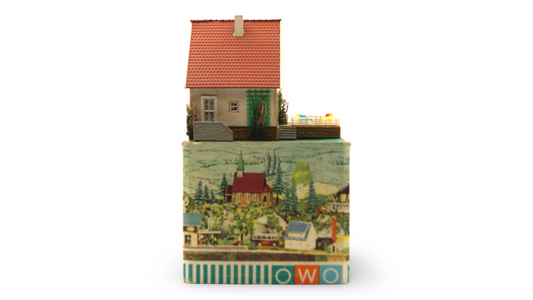 OWO VERO 5820/129/687 Haus mit Balkon TT 1:120 DDR Vintage OVP