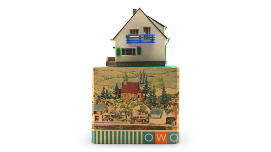 OWO VERO 5820/129/708 Fachwerkhaus TT 1:120 DDR Vintage OVP