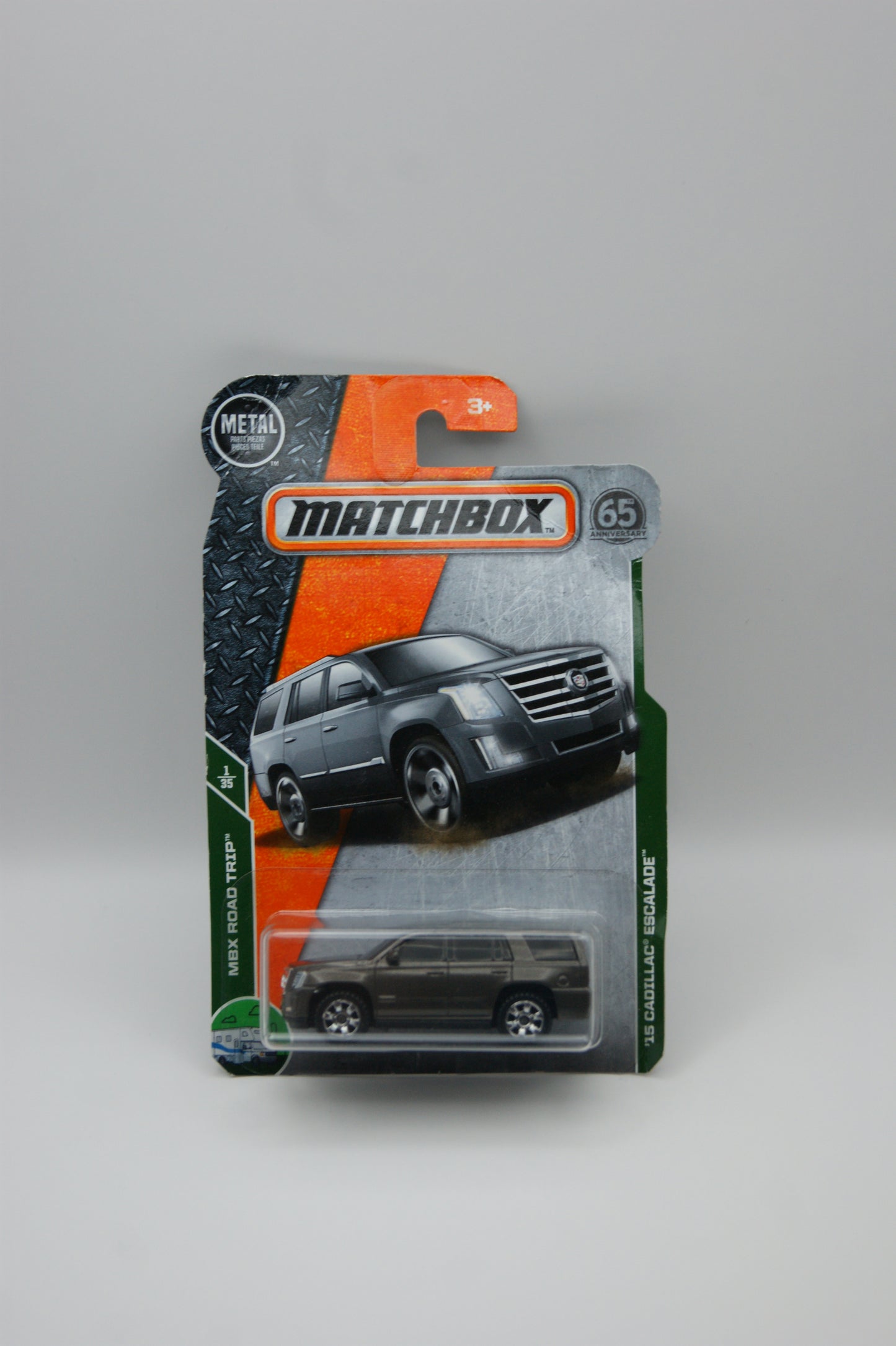 Matchbox ’15 Cadillac Escalade MBX Road Trip 1/35 US Modell Long Card OVP