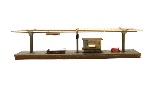 OWO/VERO Haltepunkt Bärenbach TT 1:120 DDR Bahnsteig MITROPA