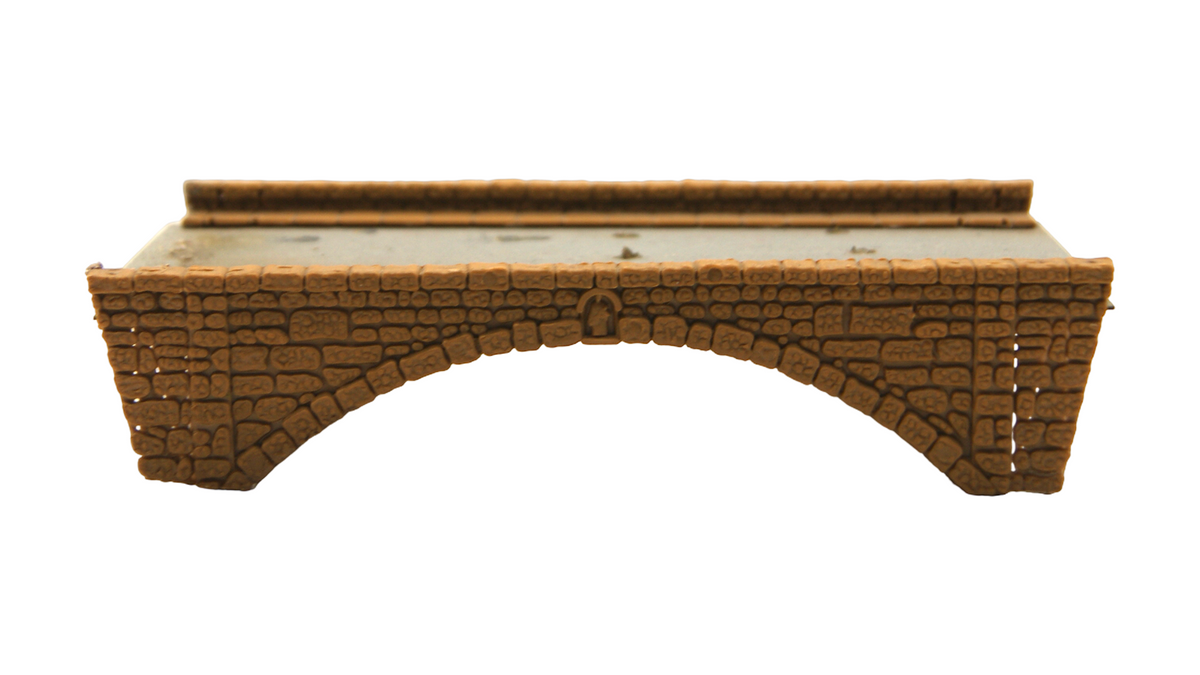 Spur TT 1:120 Steinbogenbrücke – Straßenbrücke mit Mauerwerk