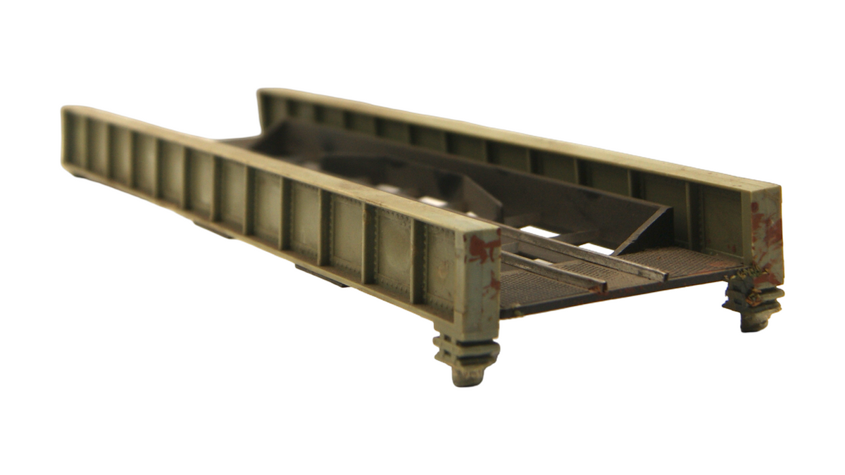 Spur TT 1:120 Stahlträgerbrücke Blechträgerbrücke eingleisig – Modellbahn