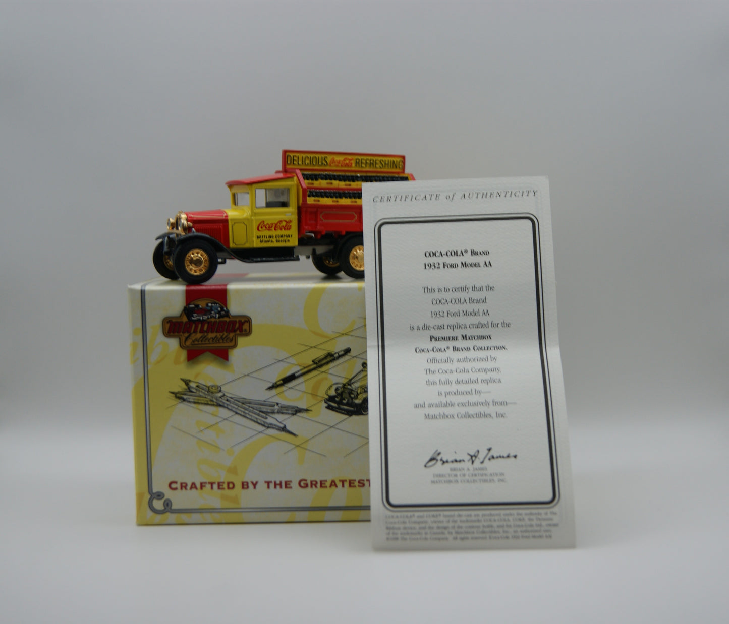 Matchbox Collectibles 1932 Ford Model AA Coca-Cola YPC06-M OVP Zertifikat