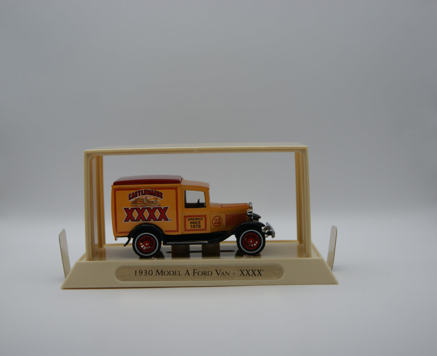 Matchbox Models of Yesteryear YGB01 Ford Model A Van XXXX Corona OVP