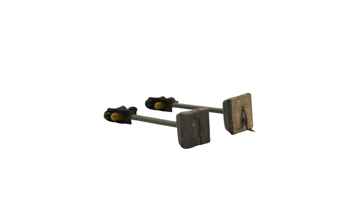 2x DDR Lichtsignal 14/3088 Spur TT 1:120 Grün/Gelb mit OVP