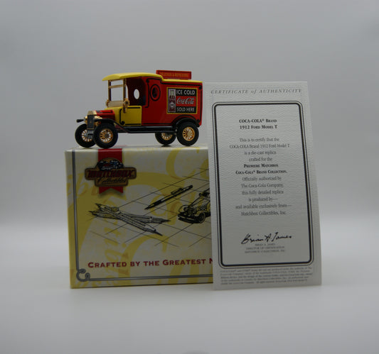 Matchbox Collectibles YPC04-M 1912 Ford Model T Coca-Cola OVP Zertifikat