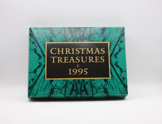 Matchbox Christmas Treasures 1995 4er-Set Austin 7 Weihnachtsanhänger OVP
