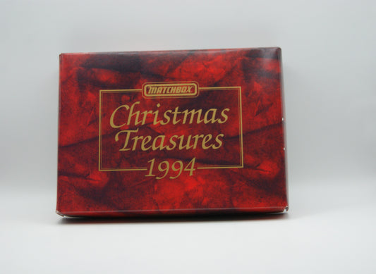 Matchbox Christmas Treasures 1994 4er-Set Austin 7 Weihnachtsanhänger OVP